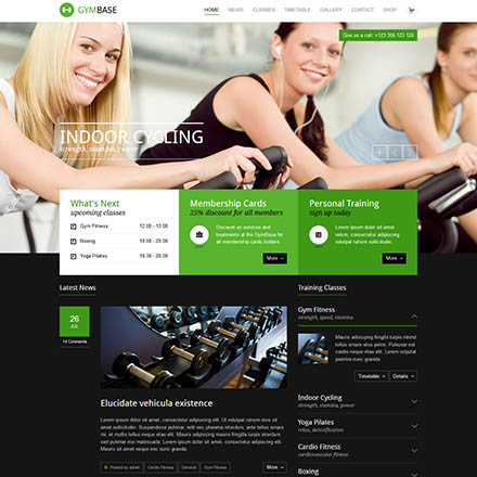 ThemeForest GymBase