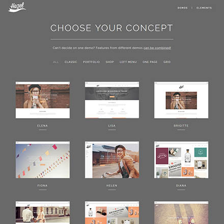 ThemeForest Hazel