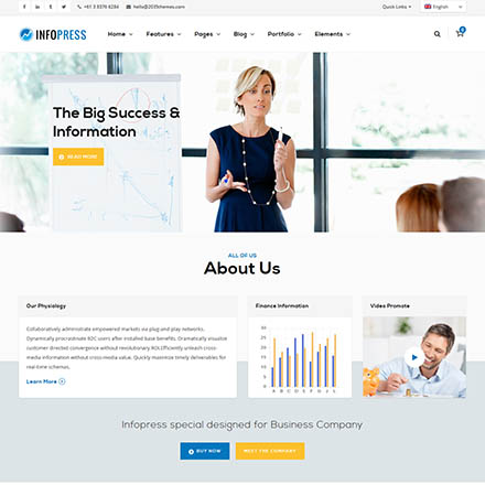 ThemeForest Infopress