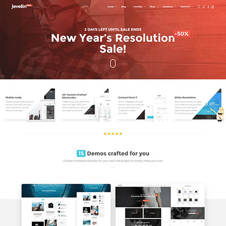 ThemeForest Jevelin