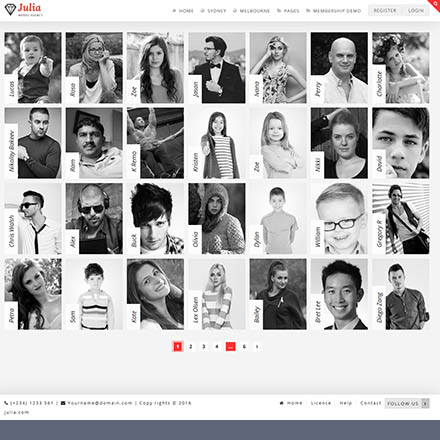 ThemeForest Julia