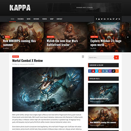 ThemeForest Kappa