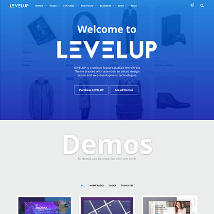 ThemeForest LEVELUP