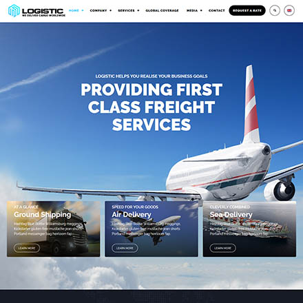 ThemeForest Logistic