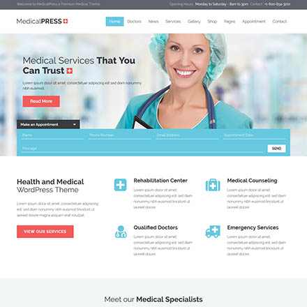 ThemeForest MedicalPress