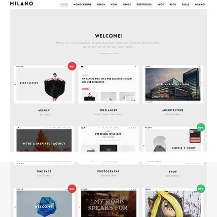 ThemeForest Milano