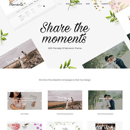 ThemeForest Moments