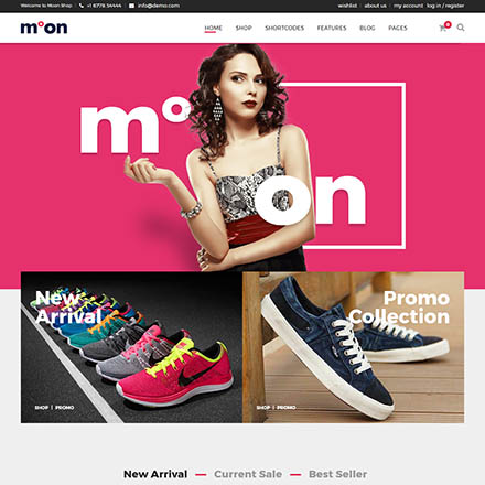 ThemeForest Moon Shop