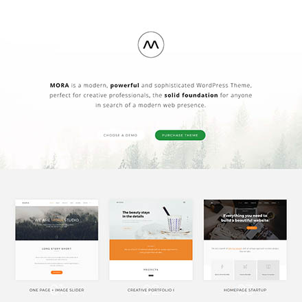 ThemeForest Mora