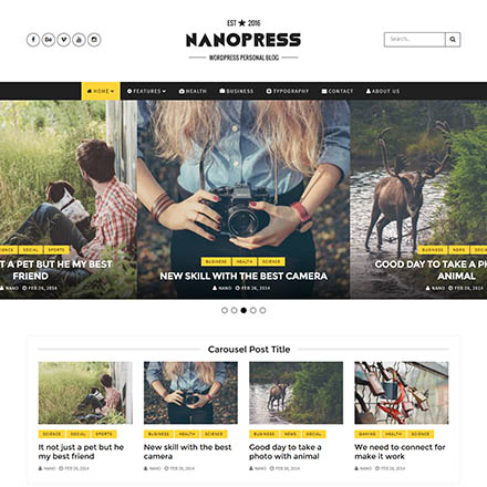 ThemeForest Nanopress