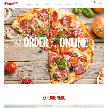 ThemeForest Pizzaro