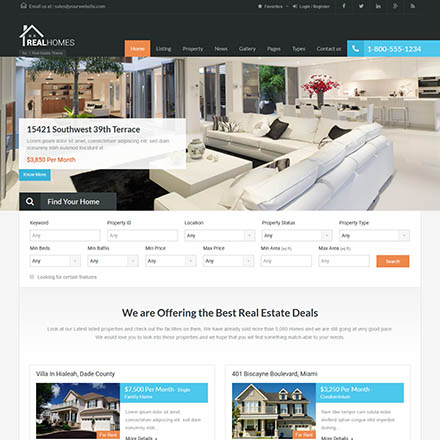 ThemeForest Real Homes