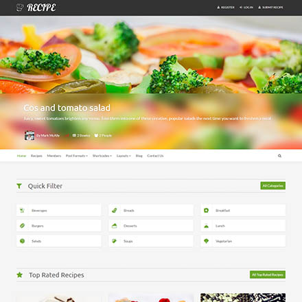 ThemeForest Recipe