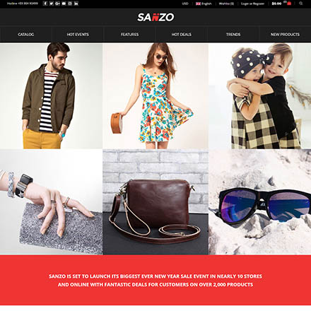 ThemeForest Sanzo