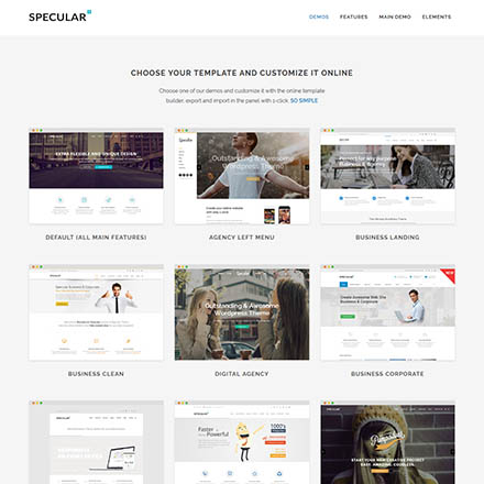 ThemeForest Specular