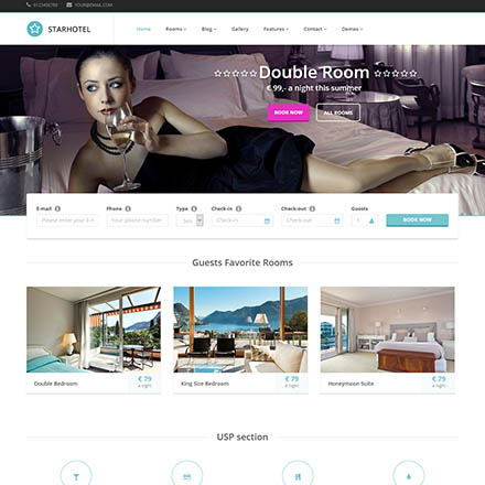 ThemeForest Starhotel