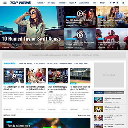 ThemeForest TopNews