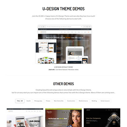 ThemeForest uDesign