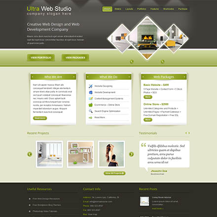 ThemeForest Ultra Web Studio