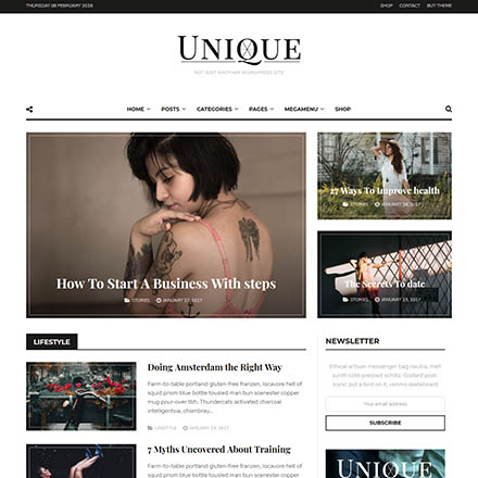 ThemeForest Unique