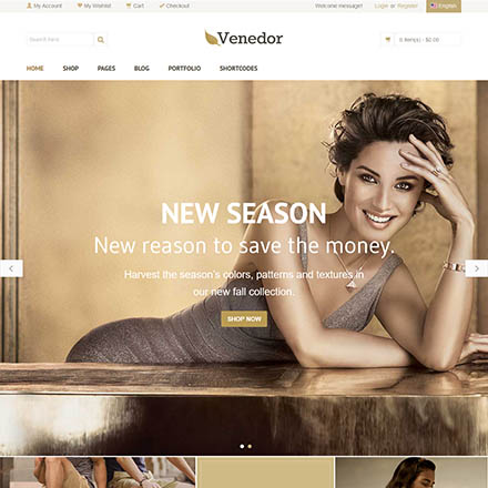 ThemeForest Venedor