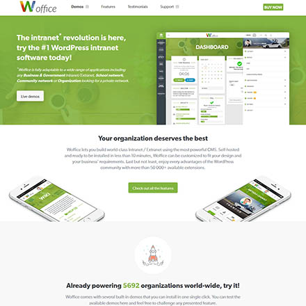 ThemeForest Woffice