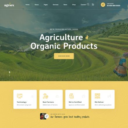 ThemeForest Agriox