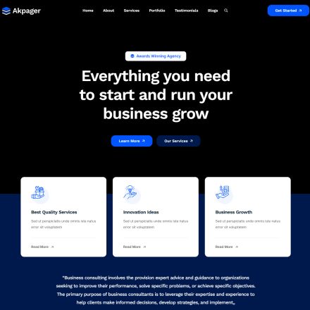 ThemeForest Akpager