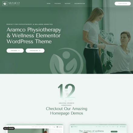 ThemeForest Aramco