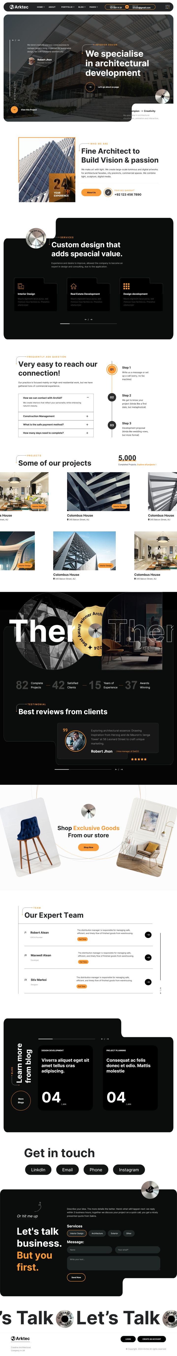 WordPress шаблон ThemeForest Arktec