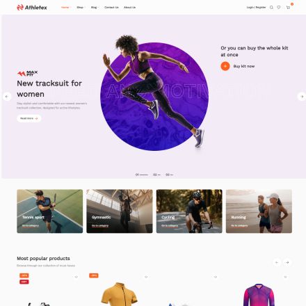 ThemeForest Athletex