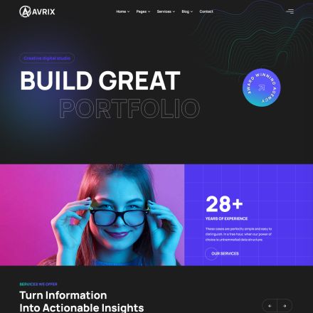 ThemeForest Avrix