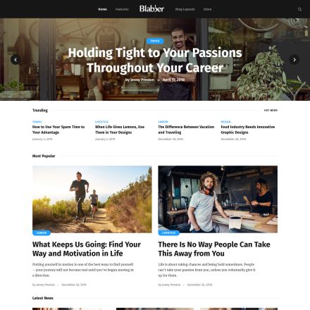 ThemeForest Blabber