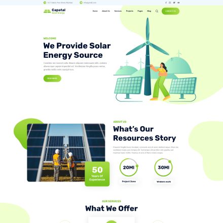 ThemeForest Capatel