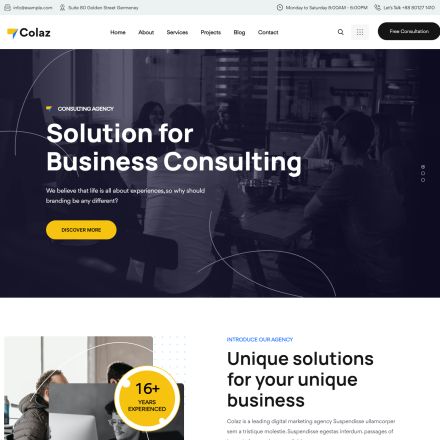 ThemeForest Colaz