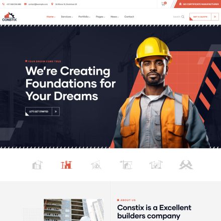 ThemeForest Constix