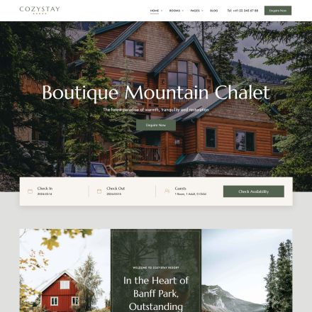 ThemeForest CozyStay