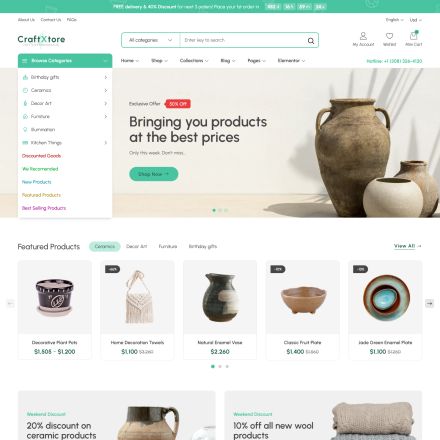 ThemeForest CraftXtore