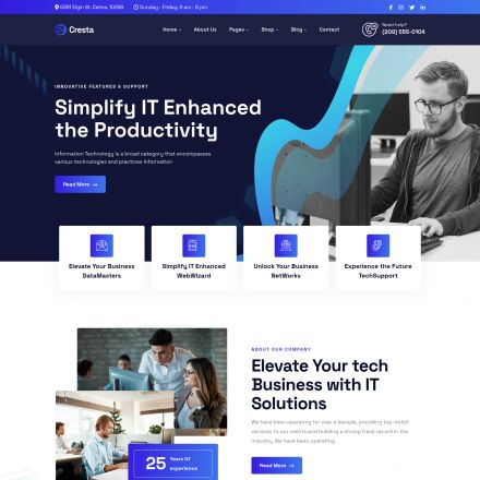 ThemeForest Cresta