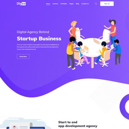 ThemeForest Digee