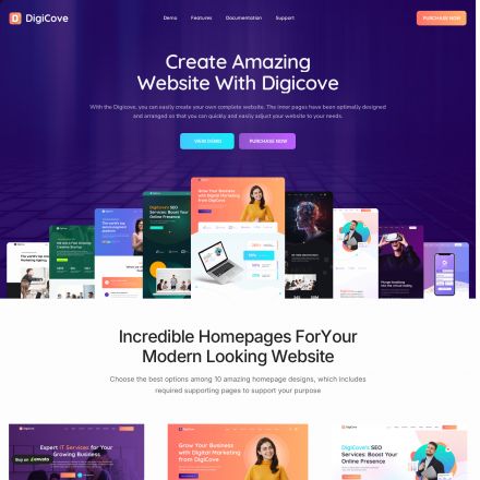 ThemeForest Digicove
