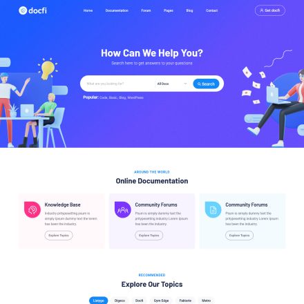 ThemeForest Docfi