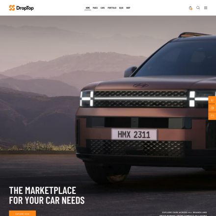 ThemeForest Drop-Top