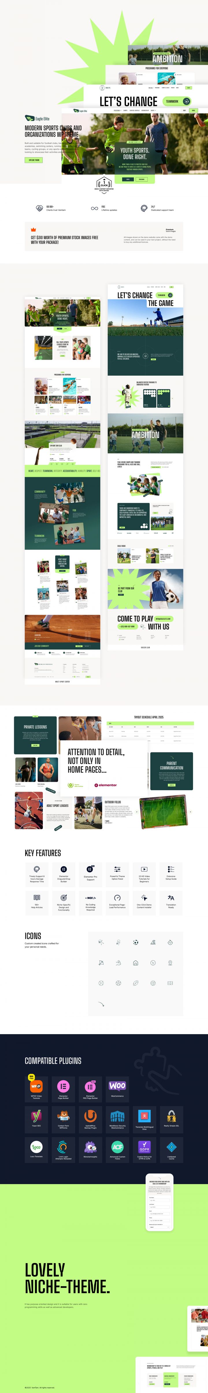 WordPress шаблон ThemeForest EagleElite