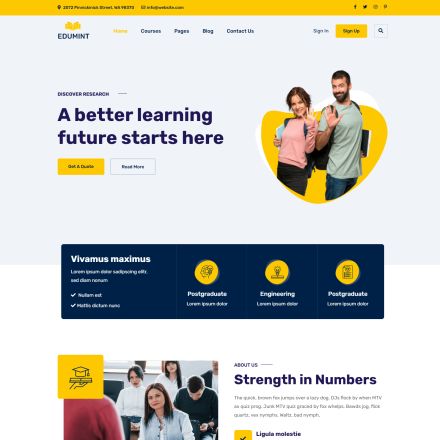ThemeForest Edumint