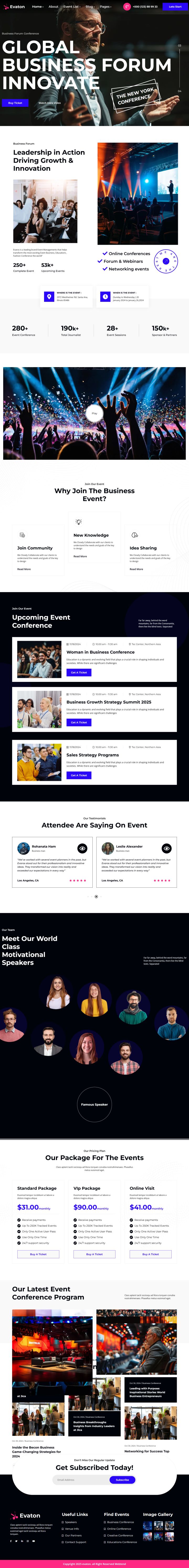 WordPress шаблон ThemeForest Evaton