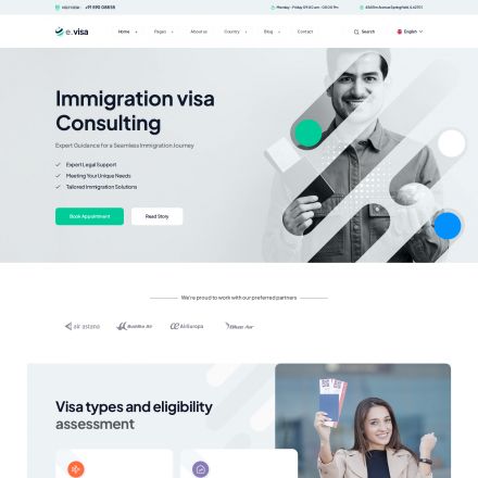 ThemeForest Evisa