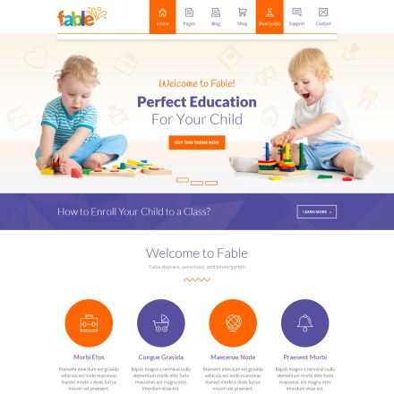 ThemeForest Fable