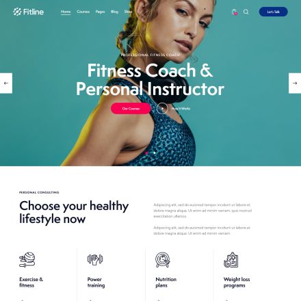 ThemeForest FitLine