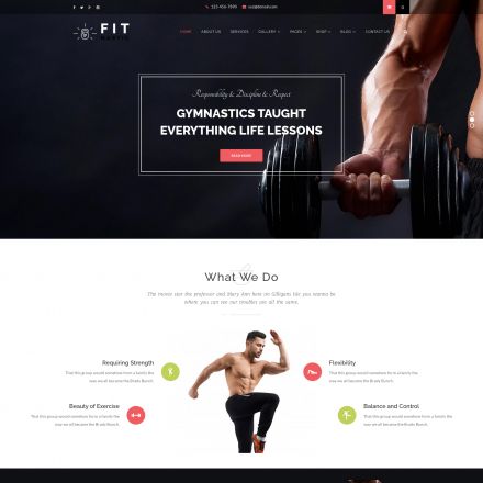 ThemeForest Fitnastic